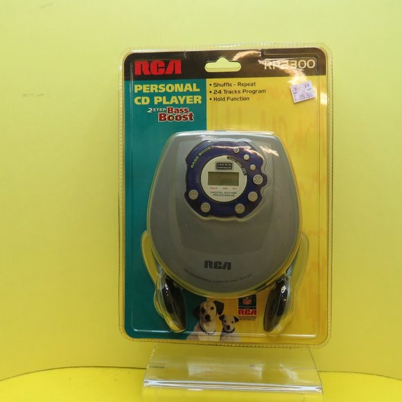 VTG RCA Portable CD Player 2 Step Bass Boost Walkman Discman RP2300 NEW Sealed. - Picture 1 of 7
